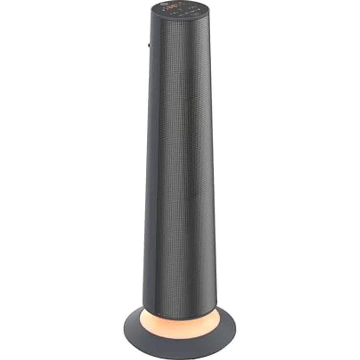 Fakir HT 1200 Turmheizlüfter, Heizlüfter mit effizienter Heizleistung, grau – Bild 3