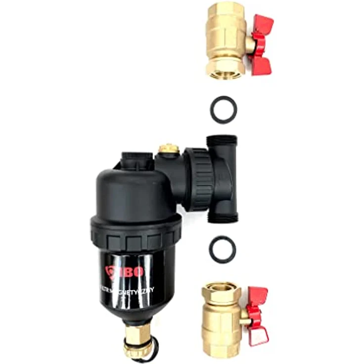 IBO Magnetfilter 3/4", Schmutzseparator in Schwarz, effiziente Wasserreinigung, langlebig und robust – Bild 2