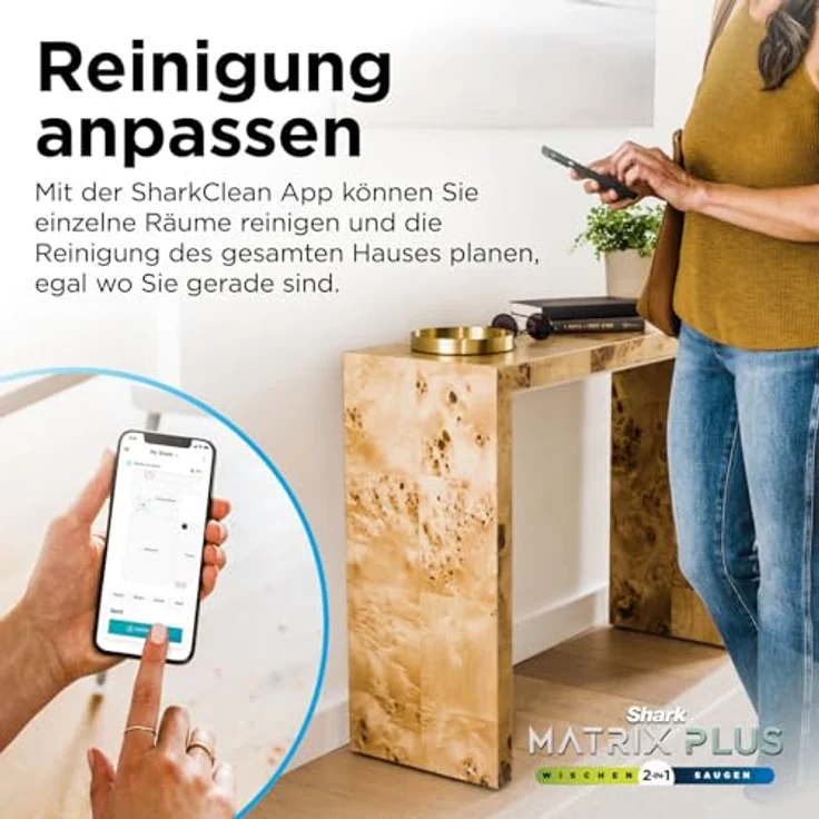 Shark Mtrix Plus Wischroboter Shark RV2620WAEU 2-in-1 Saug- und Wischroboter, Ohne Beutel, Abnehmbare Bürste – Bild 13