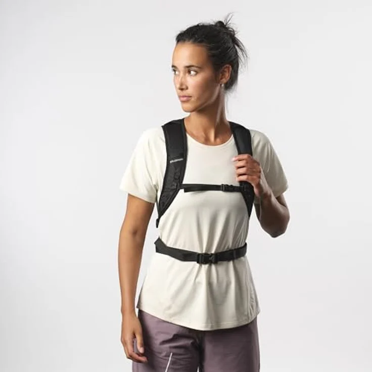 Salomon Sportrucksack TRAILBLAZER 10, mit Mesh-Einsätzen in schwarz – Bild 6