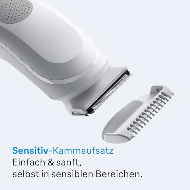 Braun Bodygroomer BG3530, Extra Hautschutz, 80 Min Akkulaufzeit, wasserdicht, hellgrau – Bild 4