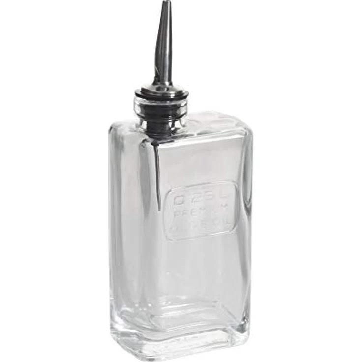 Optima Servierflasche für Olivenöl, inkl. Ausgießer, 0,25 l – Bild 2