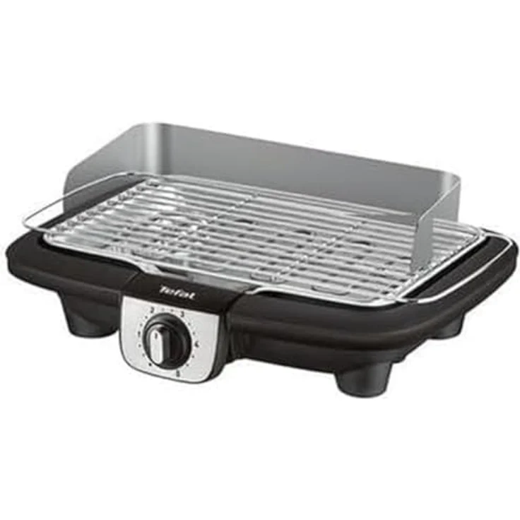 Tefal BG90A810 Easy Grillrost, 2300 W, verstellbarer Thermostat, Wasserauffangbehälter, Geruchsreduzierung, Stahl-schwarz – Bild 1