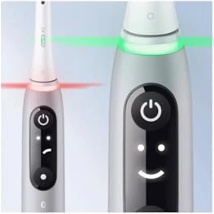 Oral-B, Elektrische Zahnbürste, iO 6S Erwachsener Vibrierende Zahnbürste Grau, Weiß – Bild 2