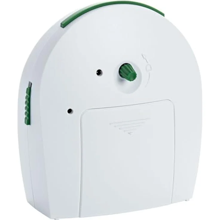 FILIUS 0545-0 Funk-Wecker, analoger Wecker in Weiß mit beleuchtetem Zifferblatt, einstellbarer Lautstärke und Schlummerfunktion – Bild 3