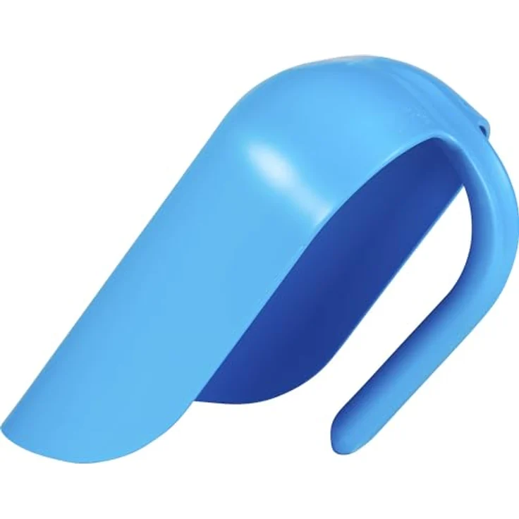 Vikan 56713 Ergonomische Handschaufel, 2 Liter, hygienisches Design, blau – Bild 2
