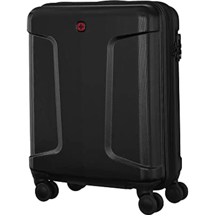 Wenger Legacy DC Hartschalenkoffer für Handgepäck, 39 Liter, Schweizer Design-Mischung aus Stil und Funktion, Schwarz, S, Gepäck – Bild 3