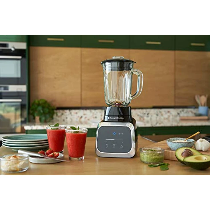 Russell Hobbs 28241-56 Standmixer, 1000 Watt, 1,5 l, Eis-Crusher, Timer, Kunststoff, schwarz, silber – Bild 6