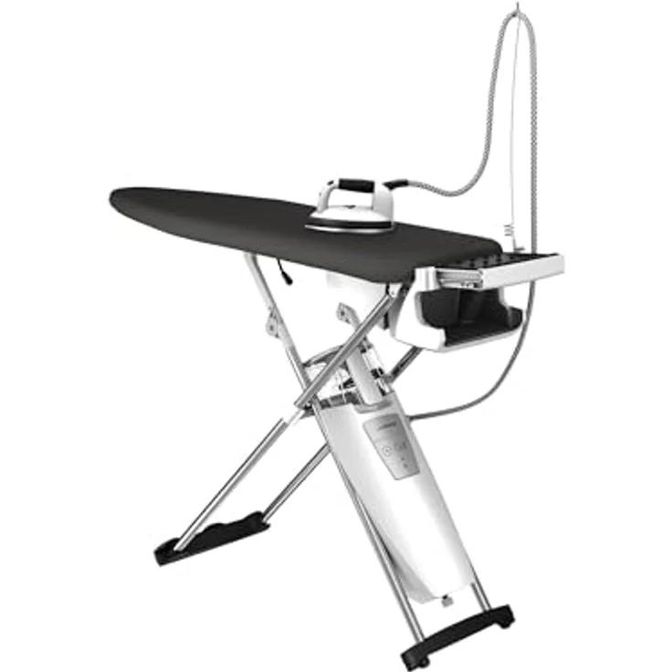 Laurastar S Pure Xtreme, Dampfbügelsystem mit Hygienischem Dampf, eliminiert 99,9% der Bakterien & Viren, weiß, schwarz – Bild 3