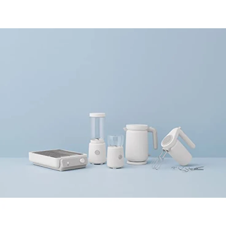RIG-TIG Wasserkocher FOODIE - Schneller, energieeffizienter, elektrischer Kocher - Wasserkessel/Kaffeekanne/Teekanne - Mit Abschaltautomatik, herausnehmbarem Kalkfilter - 1500 W, 1 Liter, Weiß – Bild 2