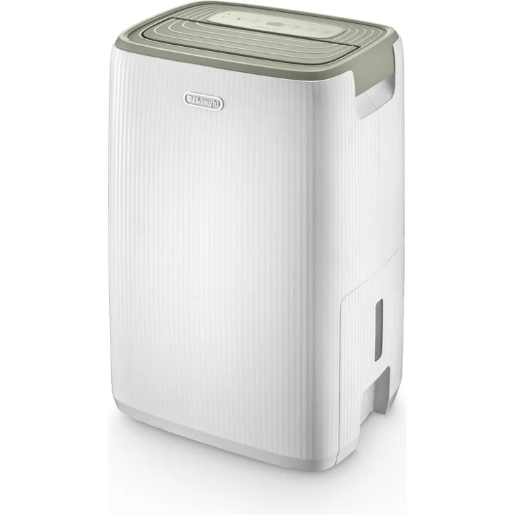 De'Longhi Tasciugo AriaDry DEP212WH Luftentfeuchter, 12 l/d Entfeuchtungsleistung, extrem leise mit Wassertank und Aktivkohlefilter