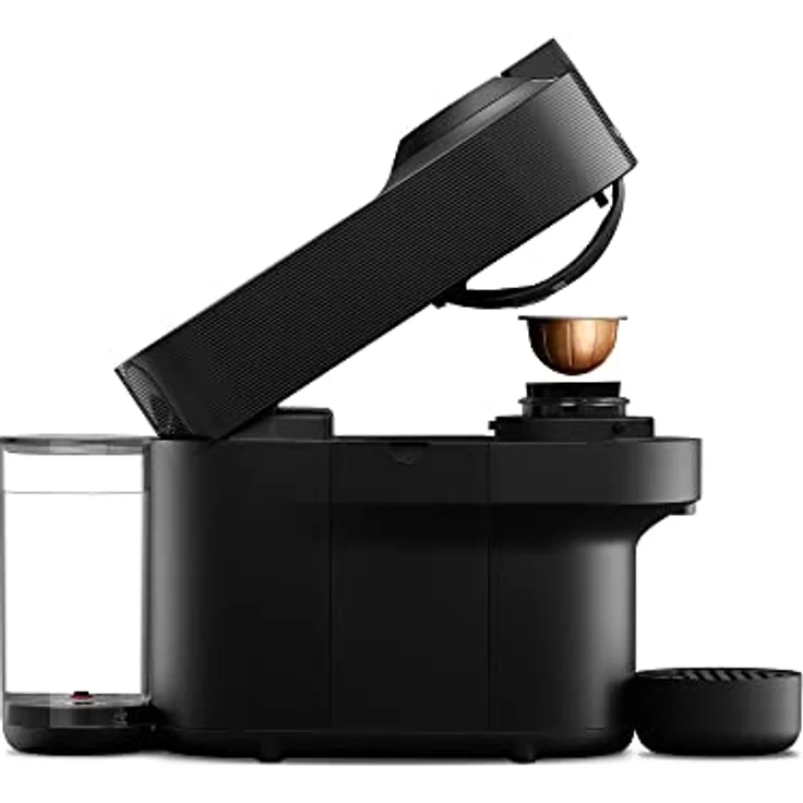 Nespresso Kapselmaschine Vertuo Pop ENV90.BAE von DeLonghi, inkl. Aeroccino Milchaufschäumer, Willkommenspaket mit 12 Kapseln - Farbauswahl: bunt – Bild 9