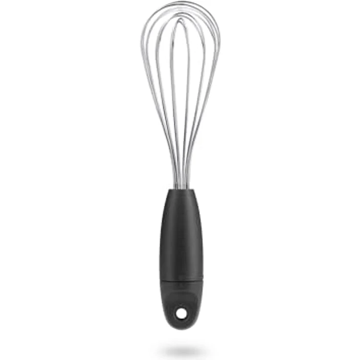 Dreamfarm Mini Flisk, 3-in-1 Schneebesen, faltbar, Schwarz - 23 cm, Edelstahl, BPA-frei, spülmaschinenfest – Bild 1