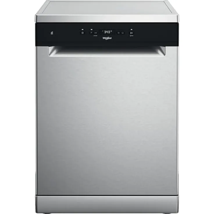 Whirlpool W2FHD624X, Geschirrspüler 60 cm, 14 Maßgedecke, 44 dB, Silence-Programm, 6. Sinn-Technologie