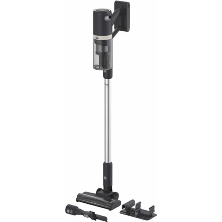 Hoover HFG10H 011, Akku-Stabstaubsauger mit HEPA-Filter, beutellos, 200 W, 0,55 l, Blau/Grau – Bild 2