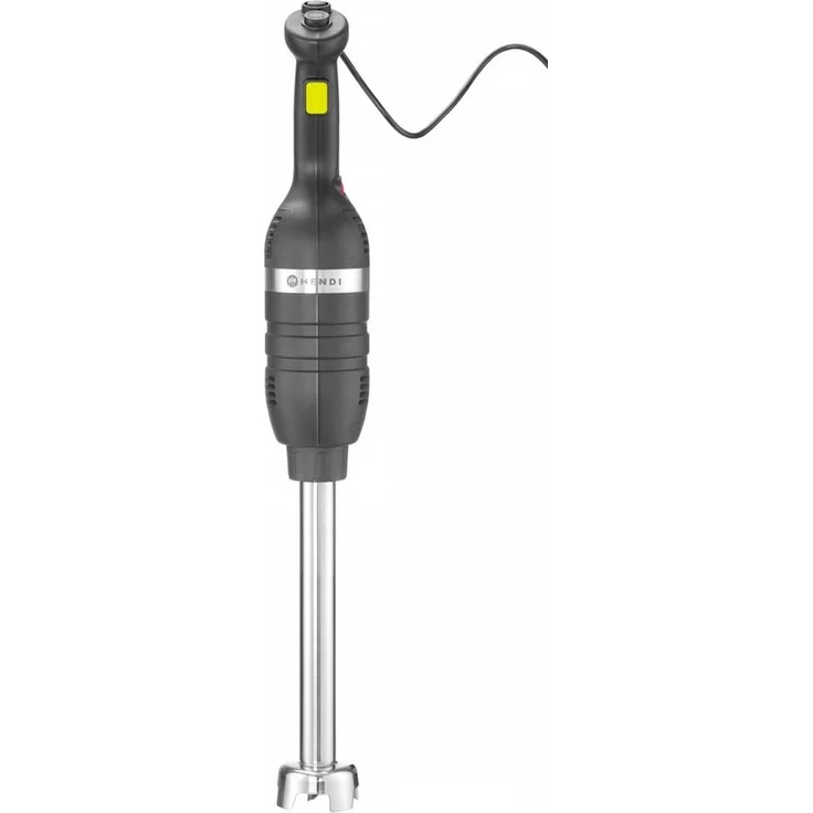 HENDI Stabmixer 500 mit variabler Geschwindigkeit und 400mm langem Stab, Kitchen Line, Schwarz, 230V/500W, 100x816mm, Edelstahl Klinge, mit Sicherheitstaste – Bild 1