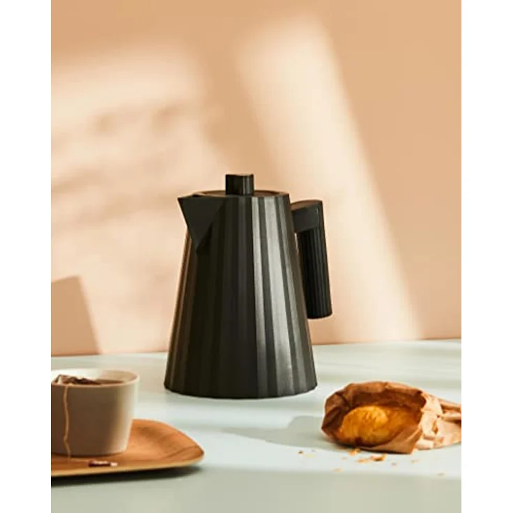 Alessi MDL06-1 B elektrischer Wasserkocher,  1 Liter, Harz, schwarz – Bild 4