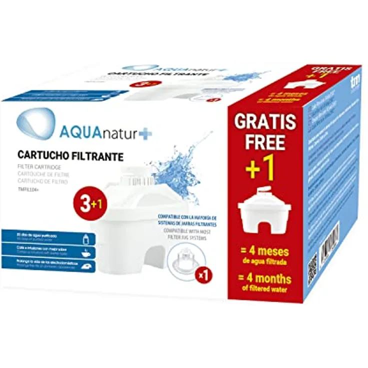 TM Electron TMFIL104+ 4 bis 8 Monate Wasserfilter, kompatibel mit Maxtra und Maxtra+, 4 Stück
