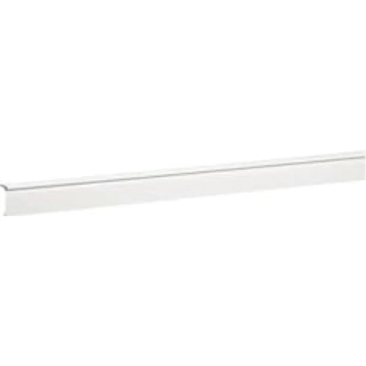 Hager Tehalit Sockelleistenkanal-Oberteil, PVC Teppichleiste zu SL 20x55mm, verkehrsweiß, 2 Stk.