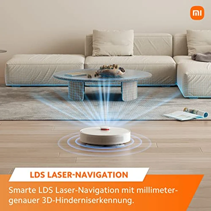 Xiaomi Robot Vacuum S10+ Saug- & Wischroboter, Smart Reinigungsplan mit LDS Navigation, 3D-Hindernisvermeidung, 4000 Pa Saugkraft, 5.200 mAh, APP Steuerung, Google & Alexa, Teppich Tierhaare Hartböden – Bild 3