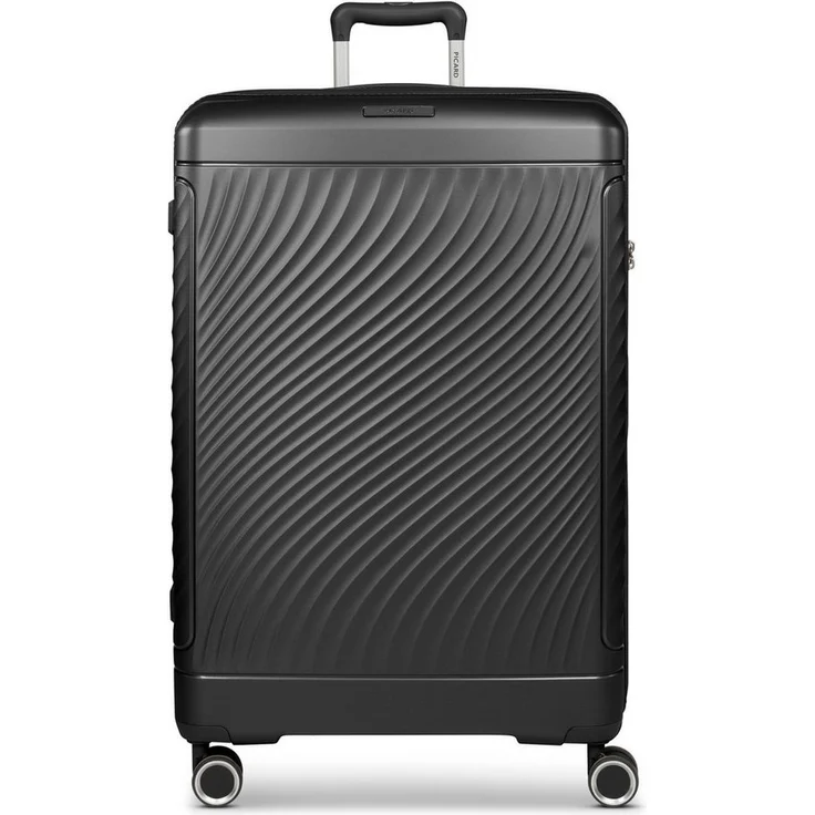 Picard Hartschalen-Trolley Vienna, 4 Rollen, Polypropylen in Schwarz – Bild 1
