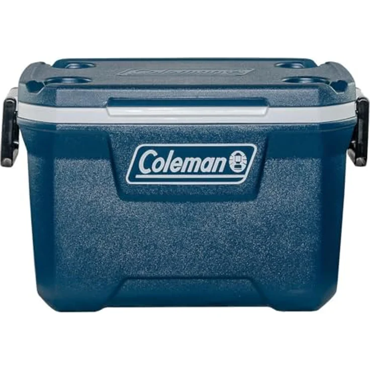 Coleman 52QT Xtreme Chest passive Kühlbox, 49 Liter, geeignet für 17 x 1,5 Liter Flaschen, Kunststoff, blau-weiß – Bild 2