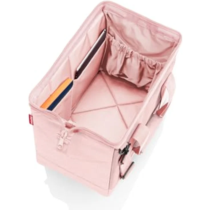 reisenthel Allrounder M Twist, Handtasche in Blush, geräumig, wasserabweisend, mit 6 Innenfächern und abnehmbarem Schultergurt – Bild 3