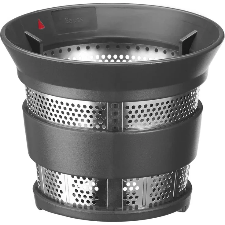KitchenAid 5KSM1JA Entsafter-Aufsatz, 2-stufige schonende Entsaftung, 1L Krug, inkl. Einfüllöffnung, Einfülltablett, Stopfer, Kunststoff, Edelstahl, transparent, silber – Bild 7
