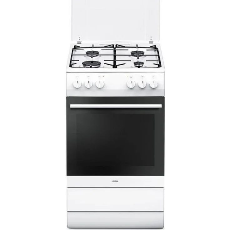Amica SHEG 11557 W, Herd, A, Standgerät, Betriebsart Ofen elektrisch, Betriebsart Kochfeld Gas, Anzahl Kochfelder 4, Volumen 69 l, Breite 50 cm, Selbstreinigung nein, Ober-Unterhitze (konventionell) – Bild 9