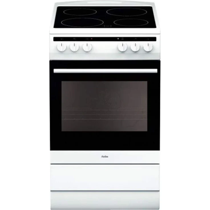 Amica SHC 11505 W, Herd, A, Standgerät, Betriebsart Ofen elektrisch, Betriebsart Kochfeld elektrisch, Anzahl Kochfelder 4, Volumen 69 l, Breite 50 cm, Selbstreinigung ja, hydrolytische Selbstreinigung, Ober-Unterhitze (konventionell) – Bild 8