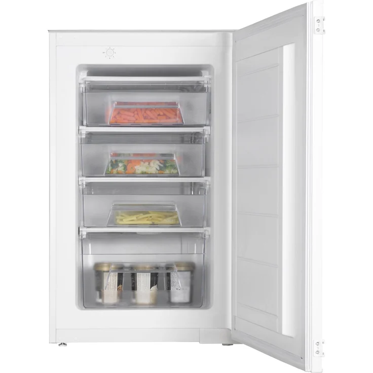 Amica EGS 16173 Gefrierschrank, Einbau, vollintegrierbar, weiß, Lagerzeit bei Störung 11 h, Breite 54 cm, Energieklasse E – Bild 9