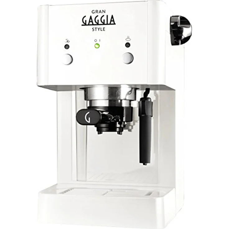 Gaggia RI8423-21 Gran Style Kaffeemaschine, weiß – Bild 2