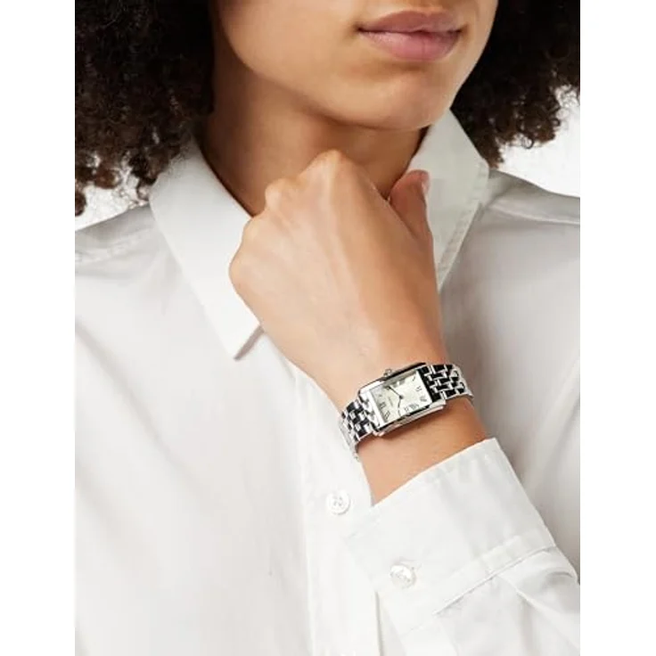 Seiko Klassische Uhr SWR083P1, Edelstahlgehäuse, Hardlexglas, wasserdicht, LumiBrite Leuchtbeschichtung – Bild 2