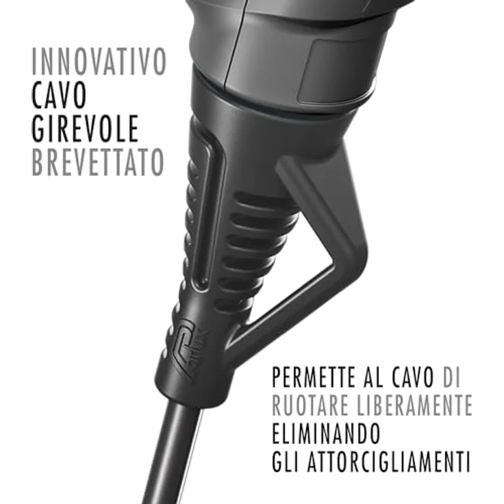 Parlux Ethos schwarz, Professioneller Haartrockner mit digitalem Motor und 2300 Watt – Bild 5