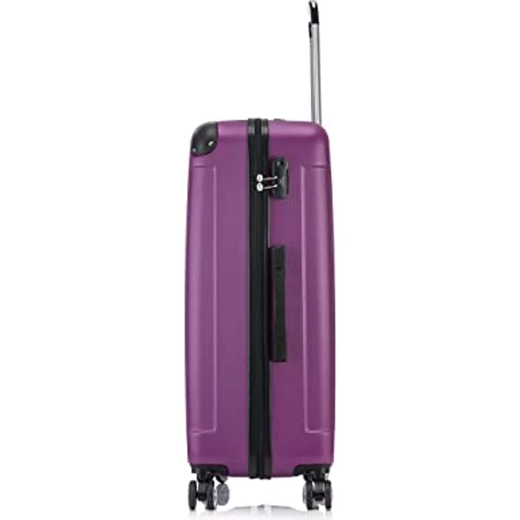 Flexot® Flex-2045 Koffer XL Aubergine, Zwillingsrollen, Hartschale - 16 Farben zur Auswahl – Bild 4
