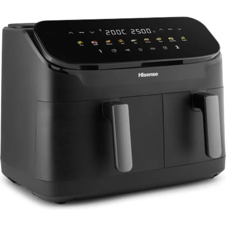 Hisense HAF2700DHA, Air Fryer Fritteuse mit 2700 W und 11 l, Schwarz – Bild 18