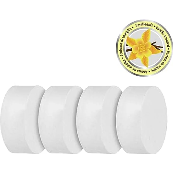 WENKO Nachfüller für Entfeuchter Prisma mit Vanille-Duft, 4 x 500 g Entfeuchter-Steine aus Calciumchlorid zum Nachfüllen, ideal für Räume bis ca. 40 qm, sofortige Wirkung und kein Stromverbrauch - Preisvergleich – Bild 2