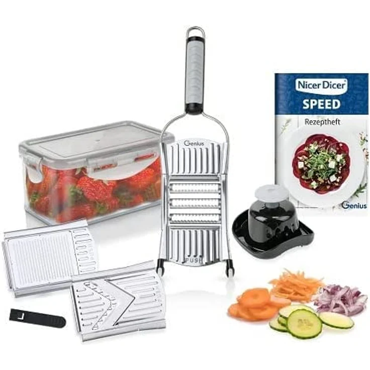 Nicer Dicer Speed Handhobel Set 9-tlg. – Bild 2
