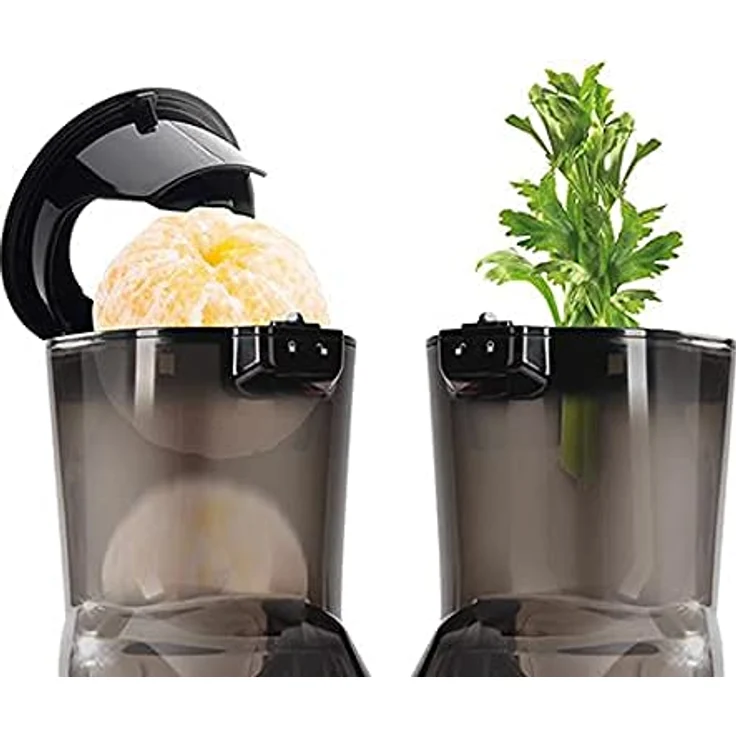 Kuvings | Entsafter | EVO820 Signature | Whole Slow Juicer | Gemüse und Obst | Schnelle und einfache Reinigung | leiser Motor | inkl. Smoothie & Sorbet Filter Set | Matt Silver – Bild 5