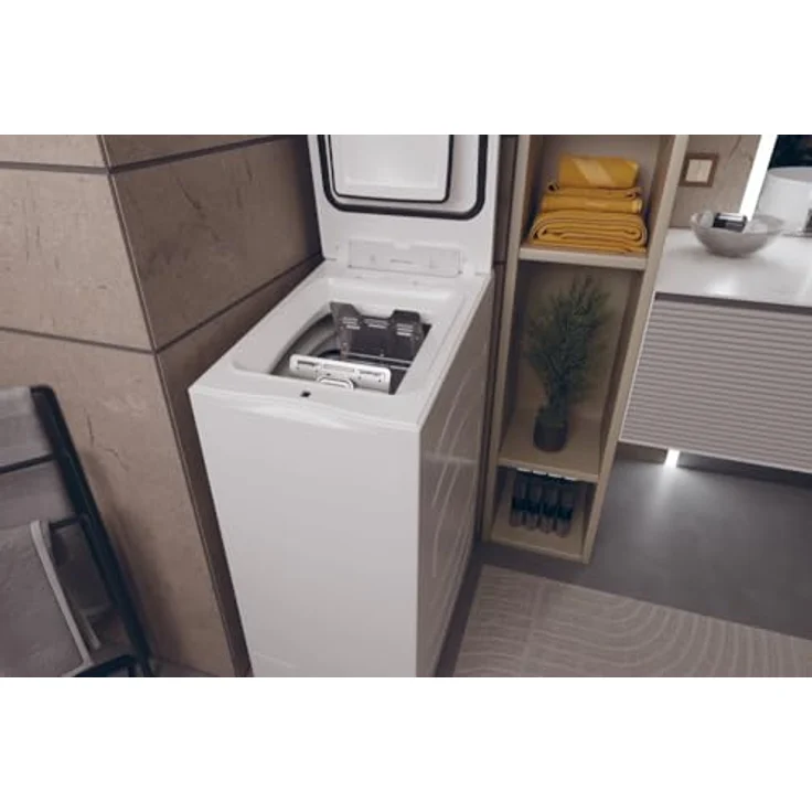 Haier HW90-BPD13386U-S Toplader Waschmaschine, 9 kg Fassungsvermögen, 1300 RPM, Weiß – Bild 7