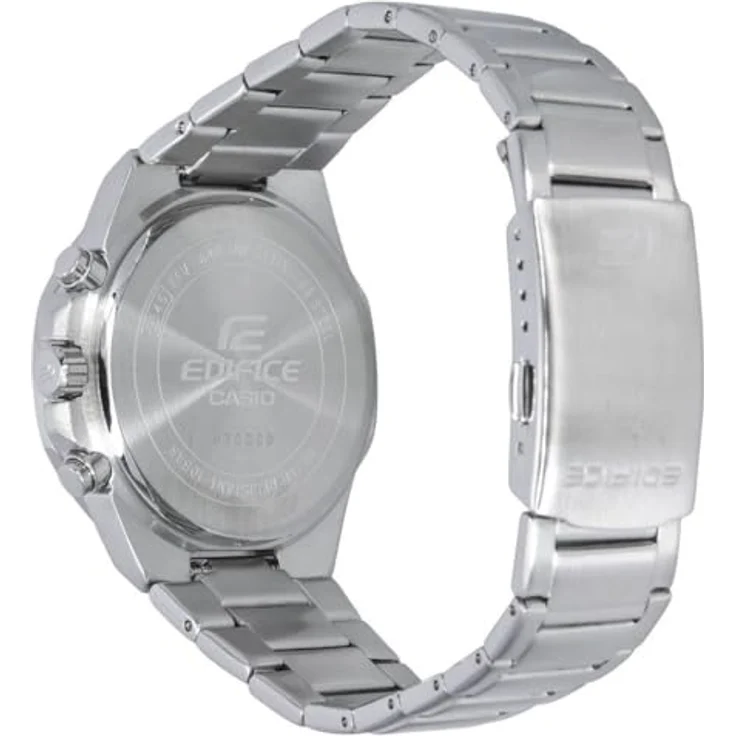 Casio Watch EFV-640D-3AVUEF, Chronographuhr mit grünem Zifferblatt und Silber-Edelstahlband – Bild 2