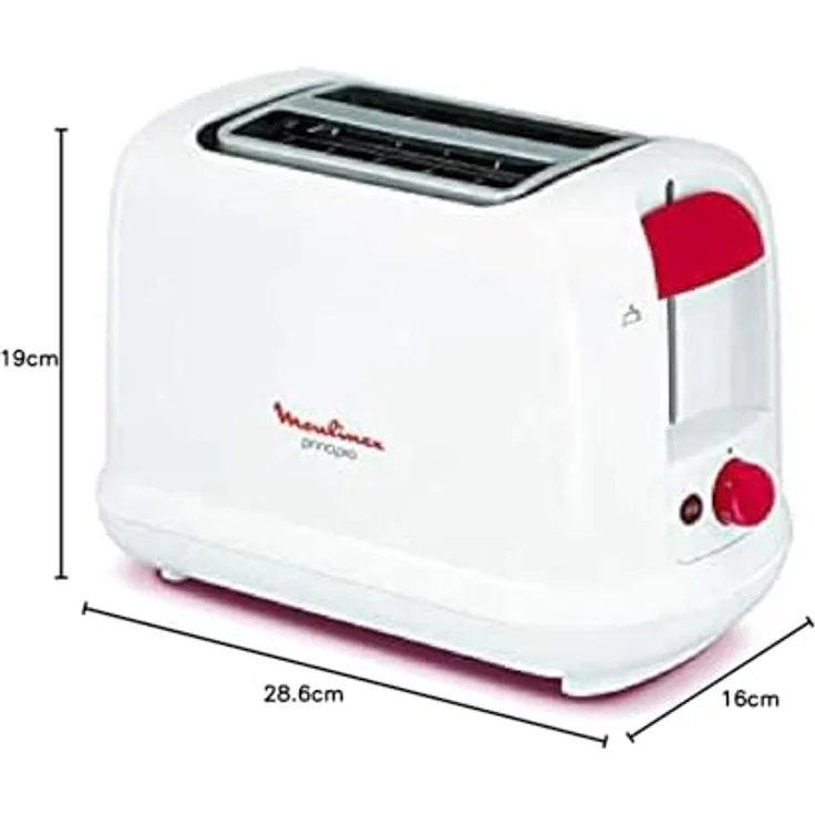 Moulinex Principio Toaster mit 2 Schlitzen, 850 W, Temperaturregler mit 7 Position – Bild 8