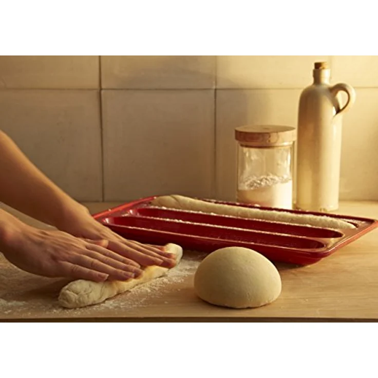 Baguettesvorm 390x240mm Emile Henry 5506-34 Grand Cru – Bild 7