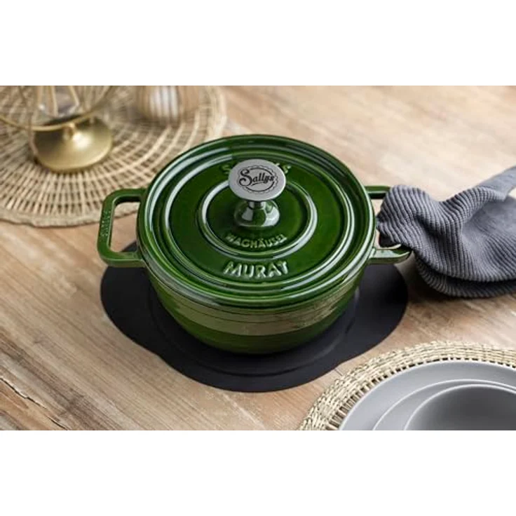 Sallys Induktionsmatte Oval - Hitzebeständig bis 230 °C | Gefriertauglich bis -40 °C | Spülmaschinen- und Mikrowellengeeignet | 100% Platinum-Silikon – Bild 4