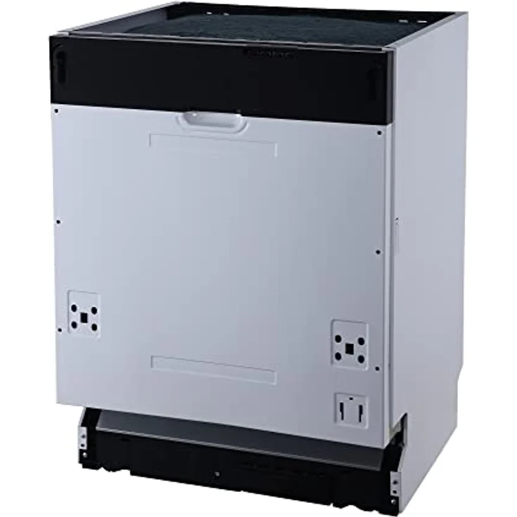 Respekta Geschirrspüler Einbaugerät vollintegriert 60 cm weiß/Spülmaschine mit flexiblen Besteckkorb / 5 Programme/Startzeitvorwahl / 12 Maßgedecke / GSP60V/ leise 52 dB – Bild 3