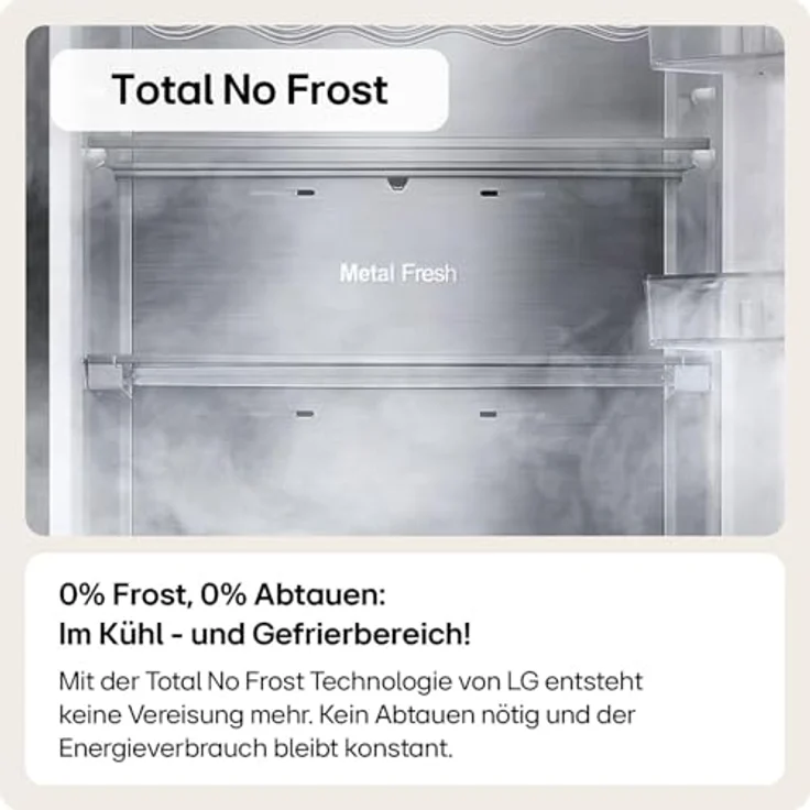 LG Kühlschrank GLM71MCCSX.AMCQEUR, Inverter Linear Compressor, DoorCooling+, Matte Black – Bild 2