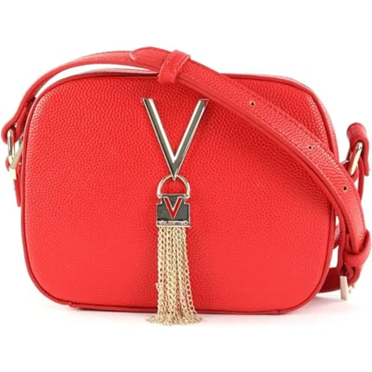 Valentino Bags Divina Tascapane 09G, Damen Umhängetasche, rot für jeden Anlass