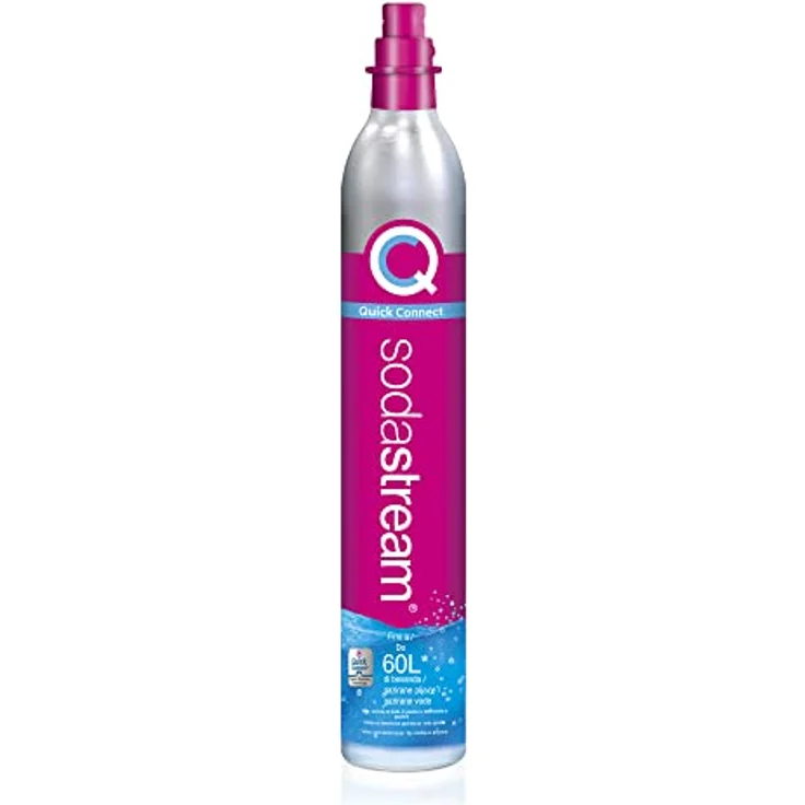 SodaStream Wassersprudler Duo White Megapack mit 4 Flaschen und 1 Zylinder, Weiß, 2270181 – Bild 5