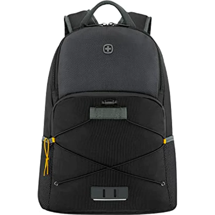 Wenger Trayl Business-Rucksack, 45 cm mit Laptopfach, gravity black, 100% Polyester, 34 cm x 20 cm x 45 cm – Bild 3
