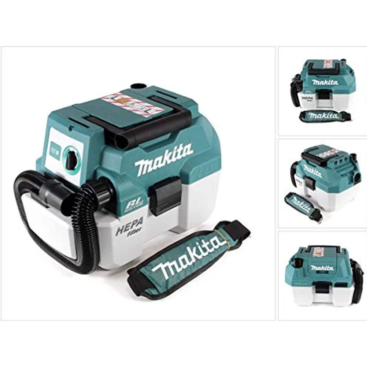 Makita DVC750LZX1 Akku-Staubsauger 18 V (ohne Akku, ohne Ladegerät) – Bild 3